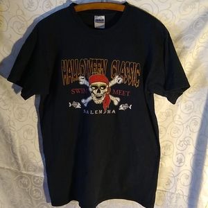 3 for $15 Mens Halloween classic swim meet Salem Massachusetts tee